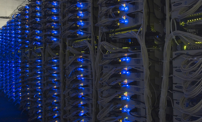 This is a picture of cabling infrastucture