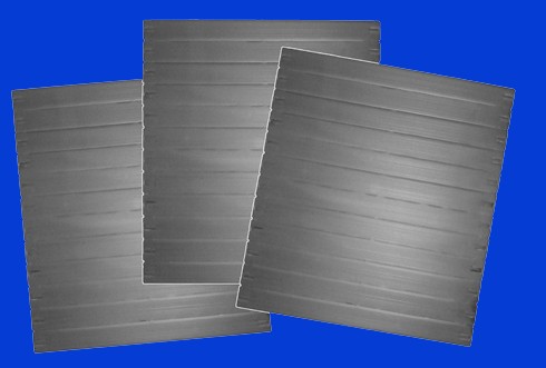 This is a picture of plastic tear off tooless blanking panels