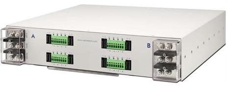 This is a picture of a -48VDC PDU with fuses