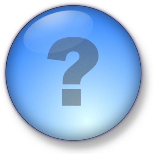 This is a picture of a question mark
