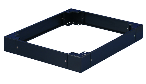 This is a picture of a 800mm wide base plinth for server racks