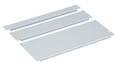 This is a picture of a metal blanking panels in 1U 2U 4U