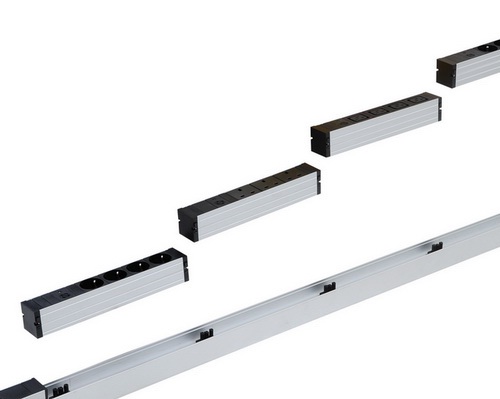 Vertical Modular IEC C13 IEC C19 PDU three phase This is a picture of a modular IEC C13 C19 PDU