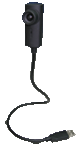This is a picture of a USB snake eye IP camera