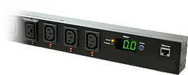 This is a picture of a switched pdu with IEC C13 & IEC C19 sockets