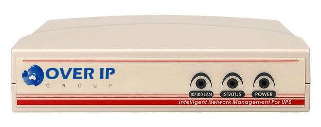 This is a picture of a UPS USHA network card box for connecting externally
